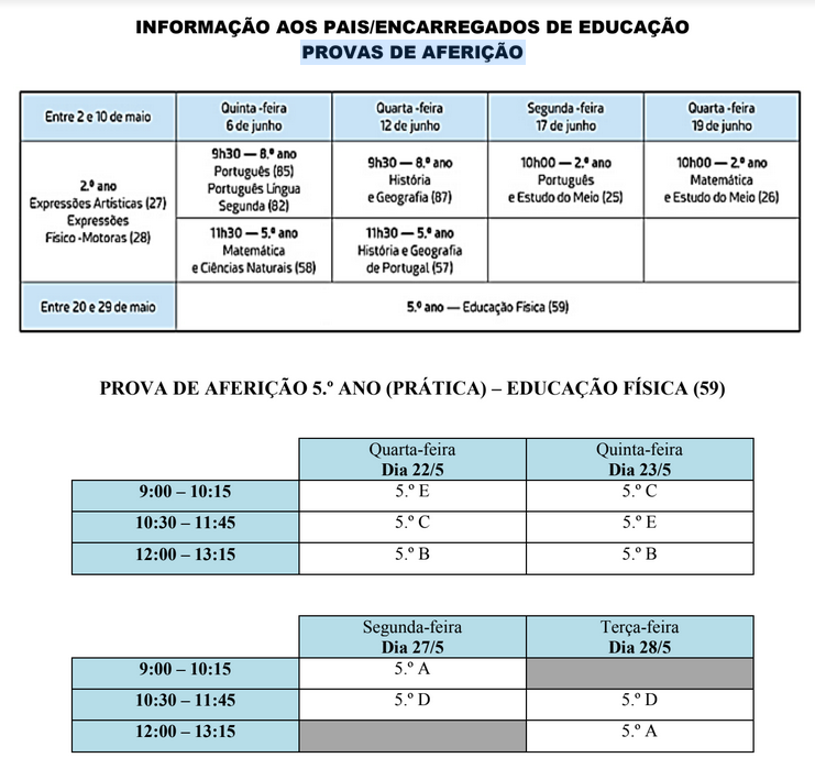 ProvasAfericaoInformacao